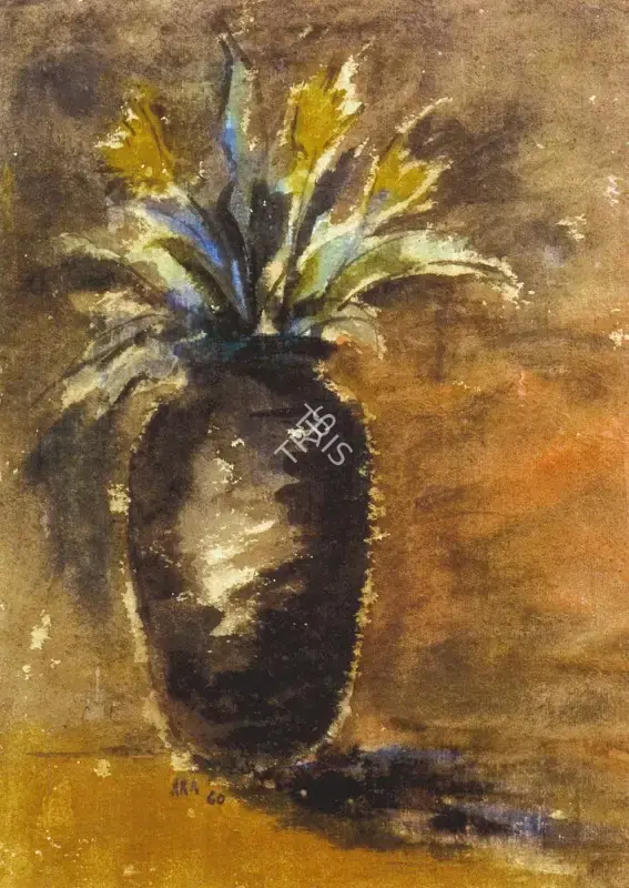 K.H. Ara (Artist), Untitled, 1960, Painting