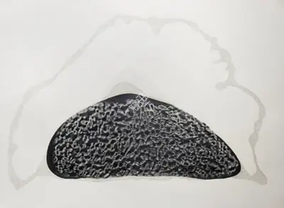 Manisha Parekh (Artist), Curls of Mist-3, 2014, Painting