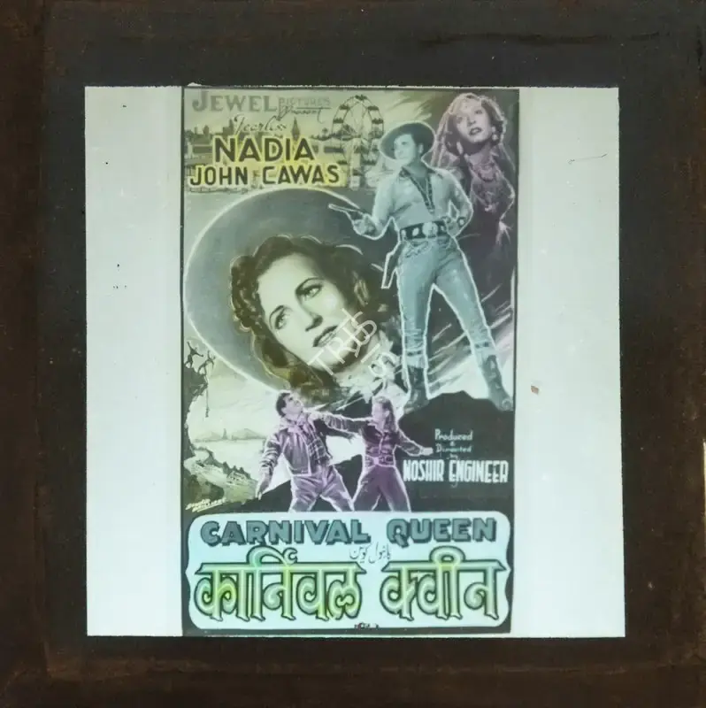 Noshir Engineer (Producer), Carnival Queen, 1955, Glass Slide