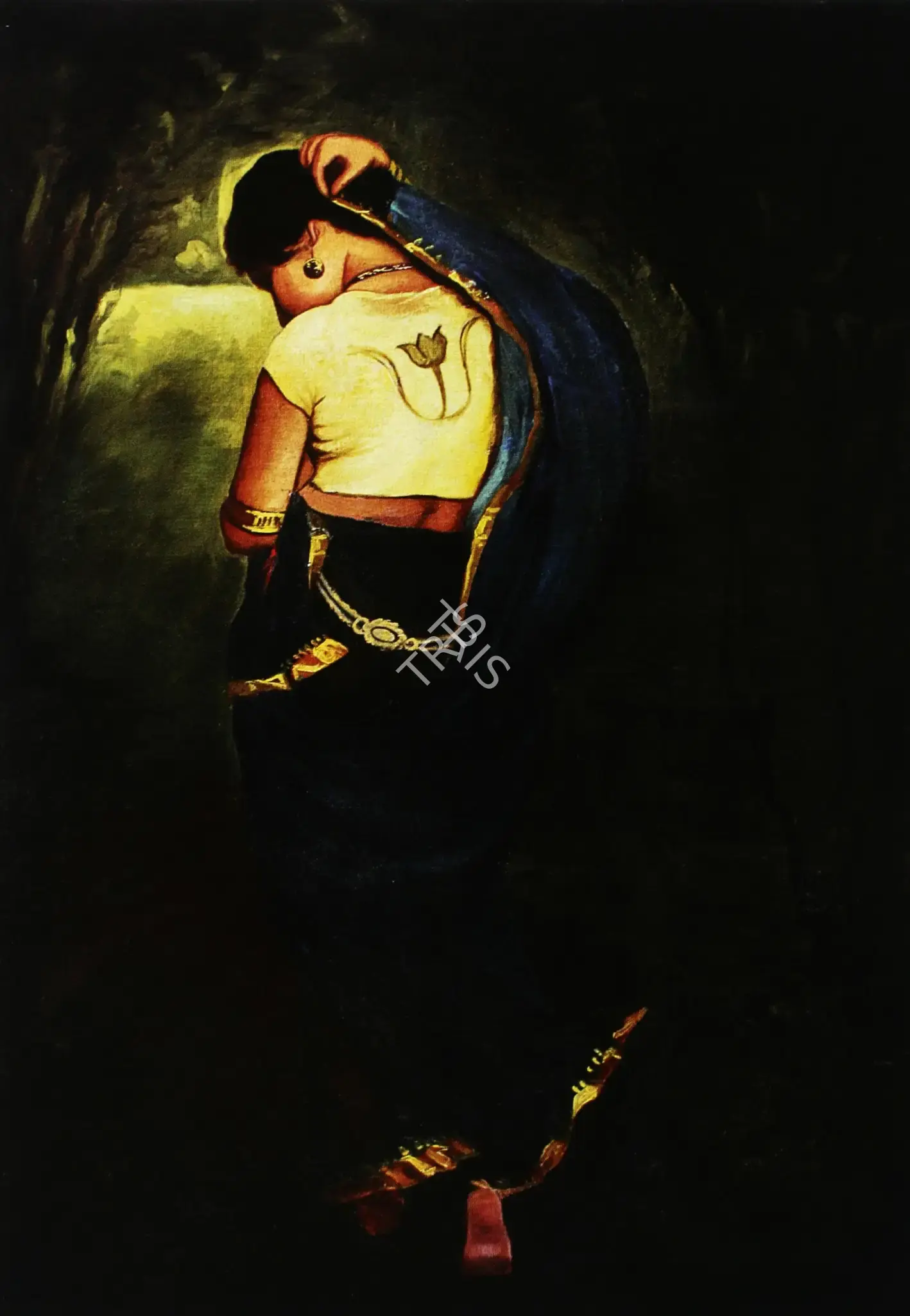 Mazumdar, Hemendranath (Artist). Untitled, n.d. | Painting, AB.Del/21.11.12, 2012 · Art Bull