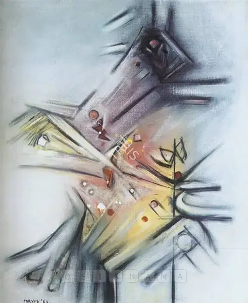 Ahmed Parvez (Artist), Untitled, 1962, Painting