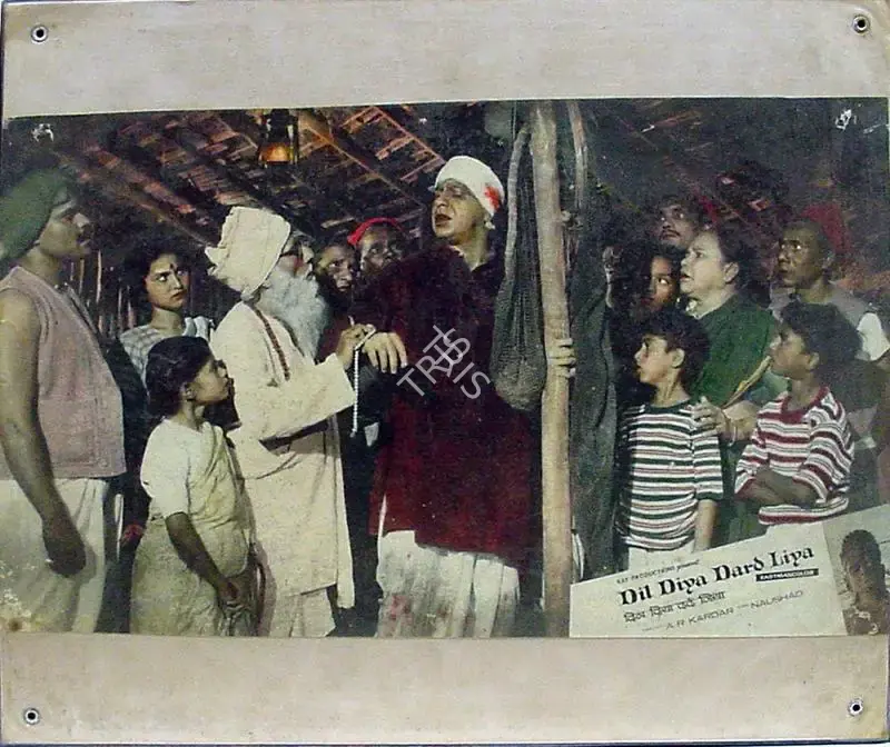 Dwarka Divecha (Cinematographer), Dil Diya Dard Liya, 1966, Lobby Card