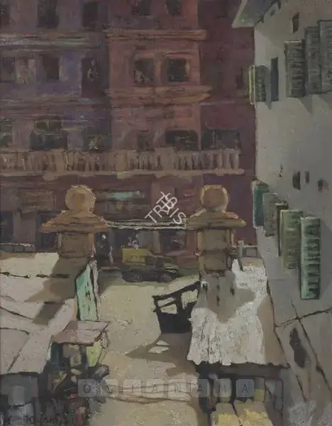 Bikash Bhattacharjee (Artist), Untitled, 1961, Painting