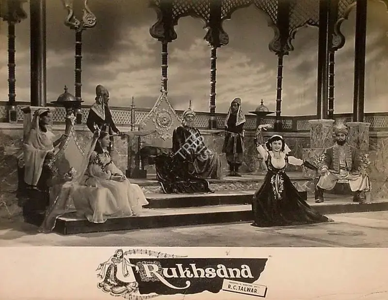 Prakash Malhotra (Cinematographer), Rukh Sana, 1955, Lobby Card