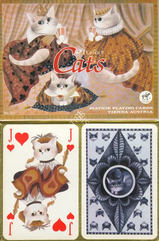 Cats, 1997, Playing Cards