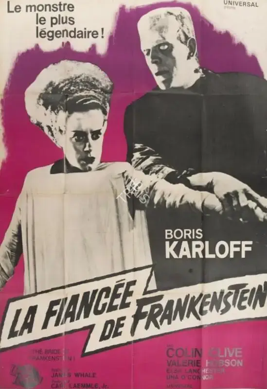James Whale (Director), Bride of Frankenstein, 1935, Poster