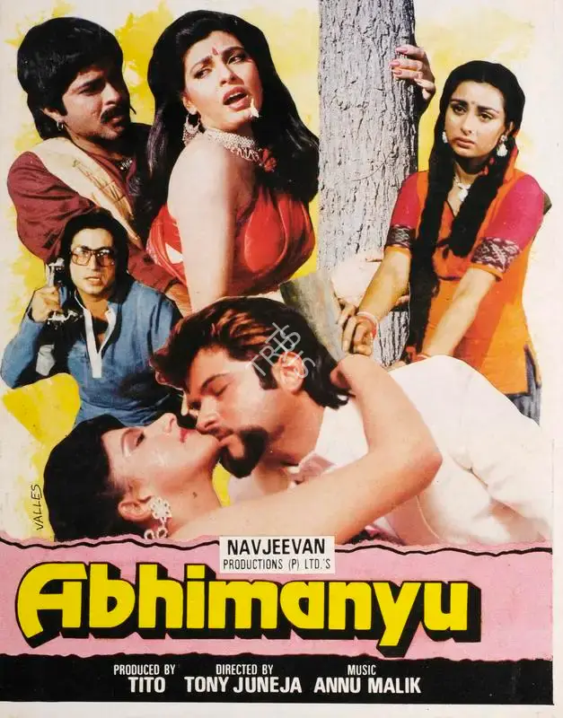 Tito (Producer), Abhimanyu, 1989, Song-Synopsis Booklet