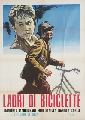 Sica, Vittorio De (Director), Ladrones de Bicicletas (The Bicycle Theif), 1948 | Small Poster | CinemaEducation | 00457594