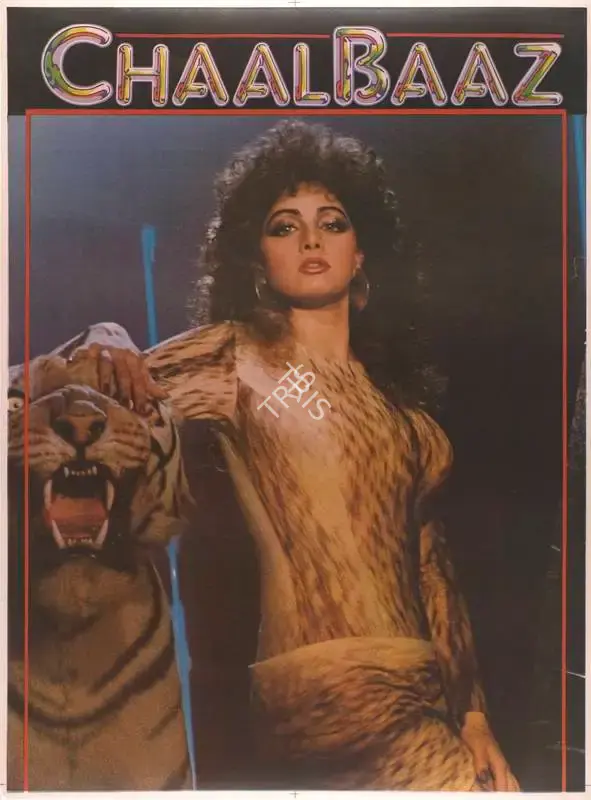 A.Purnachandra Rao (Producer), Chaalbaaz, 1989, Full Sheet Poster