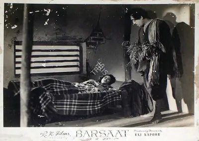 Jal Mistry (Cinematographer), Barsaat, 1949, Lobby Card