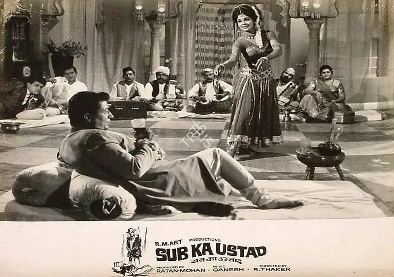 Ratan Mohan (Producer), Sab Ka Ustad, 1967, Lobby Card
