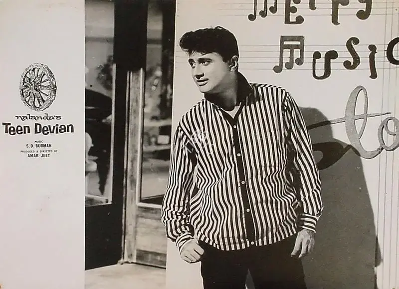 Amar Jeet (Producer), Teen Devian, 1965, Lobby Card