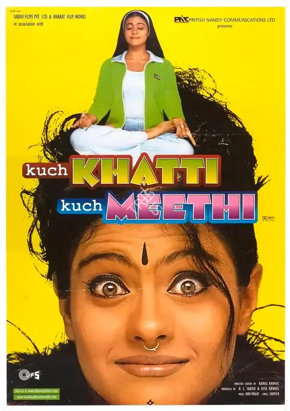 Rita Rawail (Producer), Kuch Khatti Kuch Meethi, 2001, Full Sheet Poster