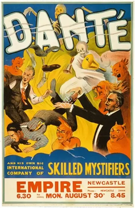 Dante (Magician), Dante and His Own Big International Company of Skilled Mystifiers, Magic Publicity Art & Memorabilia
