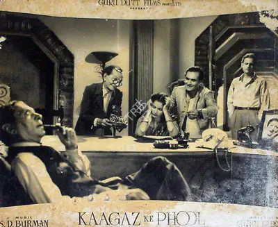 V.K. Murthy (Cinematographer), Kaagaz Ke Phool, 1959, Lobby Card
