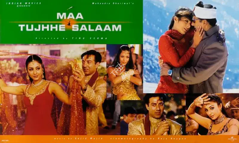 Mahendra Dhariwal (Producer), Maa Tujhhe Salaam, 2002, Lobby Card