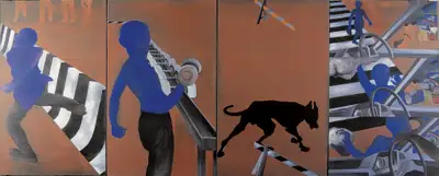 Navjot (Artist), Untitled, 1999, Painting