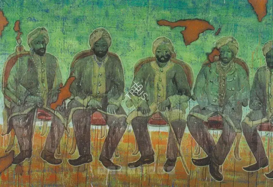 Iranna, G.R. (Artist). Untitled, 2006 | Painting, Sa.Onl/04.09.08, 2008 · Saffronart