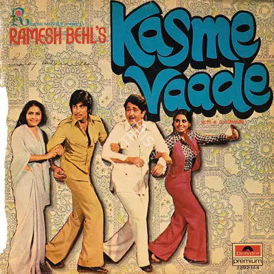 Behl, Ramesh (Producer), Kasme Vaade, 1978 | Record Cover | CinemaEducation | 00762446