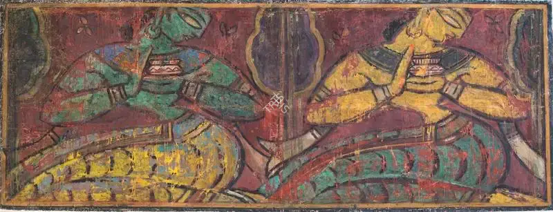 Jamini Roy (Artist), Nayikas, 1931, Painting