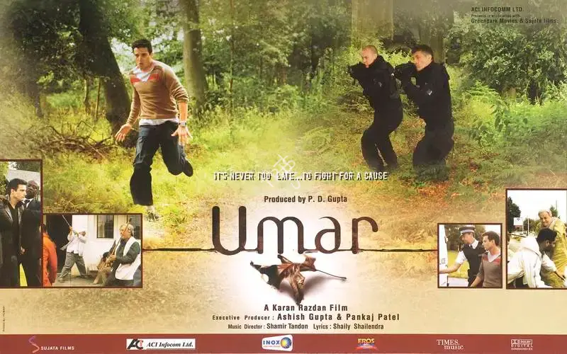 P.D.` Gupta (Producer), Umar, 2006, Lobby Card