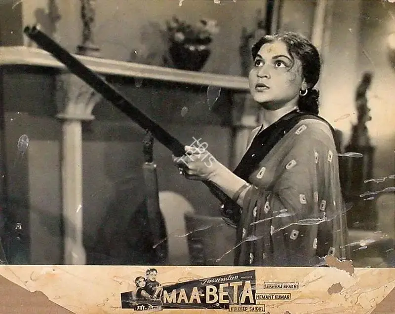 Ranjodh Thakur (Cinematographer), Maa Beta, 1962, Lobby Card