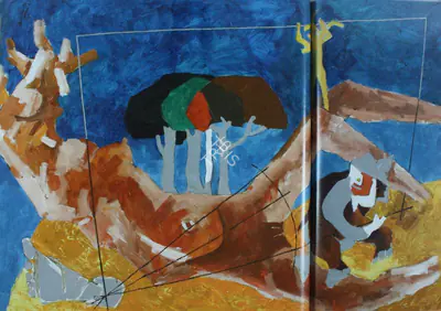 M.F. Husain (Artist), Untitled, 1970, Painting
