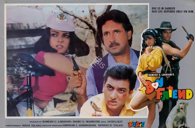 Ramesh Lakhiani (Producer), Boy Friend, 1993, Lobby Card