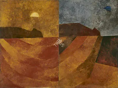 Padamsee, Akbar (Artist). Metascape, 1995 | Painting, AG.Mum/22.12.18, 2018 · Asta Guru
