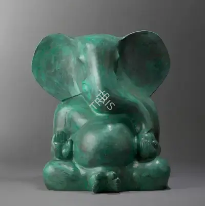 B. Vithal (Artist), Ganesh, Sculpture