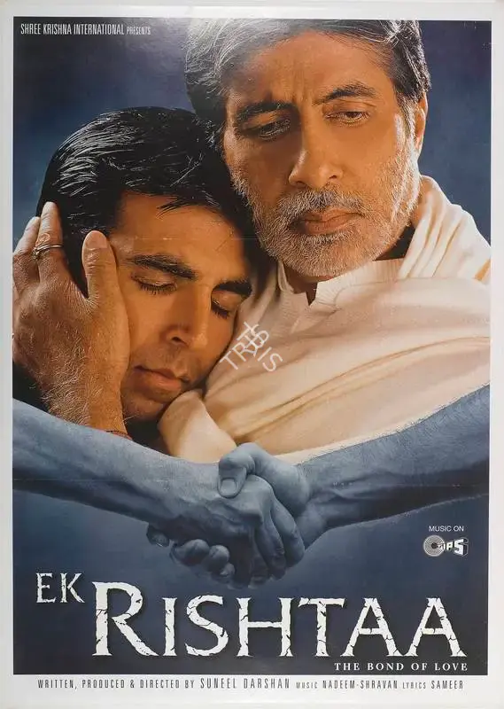 Suneel Darshan (Producer), Ek Rishtaa, 2001, Full Sheet Poster