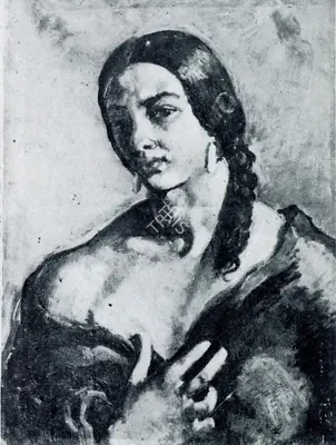Amrita Sher-Gil (Artist), Self Portrait, 1930, Painting