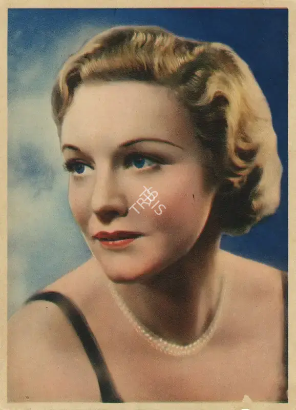 Nestle (Sponsor), Nestle (Sponsor), Stars of the Silver Screen: Madeleine Carroll | Trading Card, 1930s, Trading Card