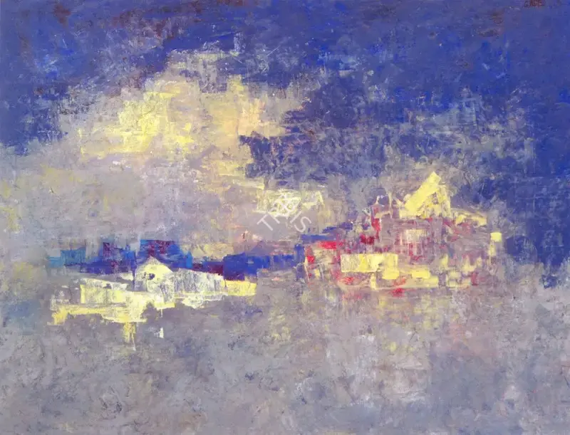 H.A. Gade (Artist), Abstract, Painting