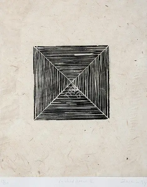 Zarina Hashmi (Artist), Packed House III, 1994, Graphic Art