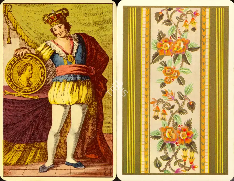 Neoclasica 1810, 1977, Playing Cards