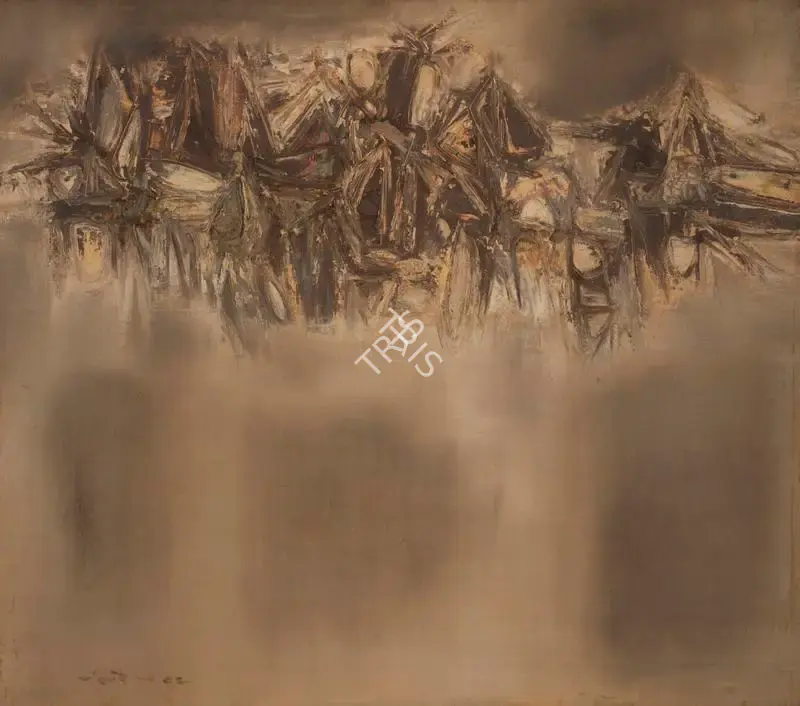 G.R. Santosh (Artist), Untitled, 1962, Painting