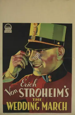 Erich von Stroheim (Producer), The Wedding March, 1928, Window Card