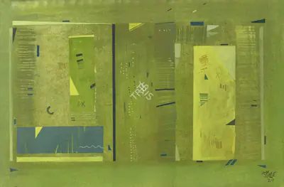 Ganesh&nbsp;Haloi (Artist), Untitled, 2023, Painting