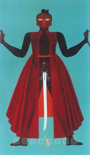 Rodwittiya, Rekha (Artist). Untitled, 2004 | Painting, Sa.Onl/02.12.04, 2004 · Saffronart