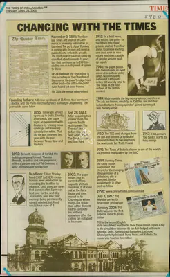 Changing with the Times, 2006, Newspaper Clipping