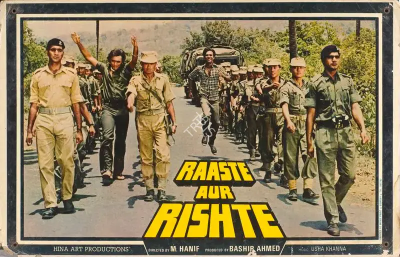 Bashir Ahmed (Producer), Raaste Aur Rishte, 1983, Lobby Card