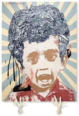 Jitish Kallat (Artist), Carbon Milk-4, 2007, Painting