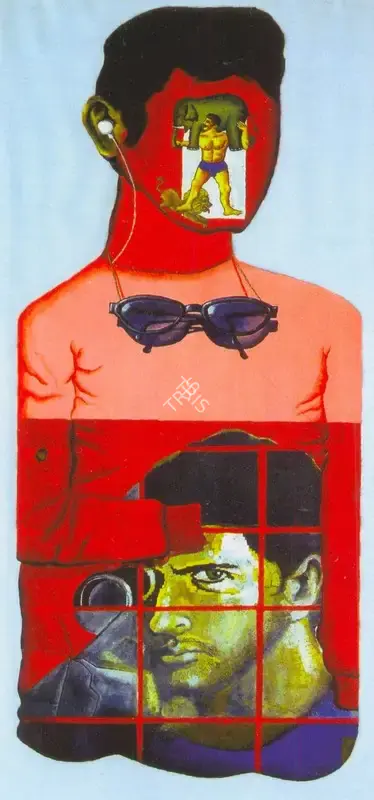 Debraj Goswami (Artist), Covered/ Discovered, 2000, Painting