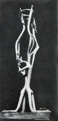 Dhanraj Bhagat (Artist), Tree of Life, 1953, Sculpture