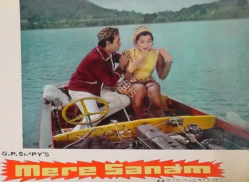 K. Vaikunth (Cinematographer), Mere Sanam, 1965, Lobby Card
