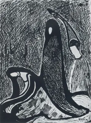 Rabindranath Tagore (Artist), Untitled, Painting