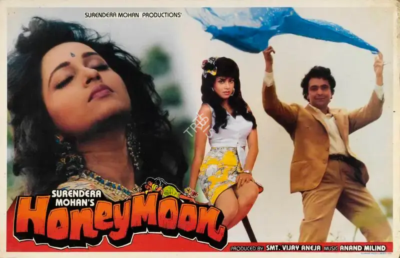 Vijay Aneja (Producer), Honeymoon, 1992, Lobby Card