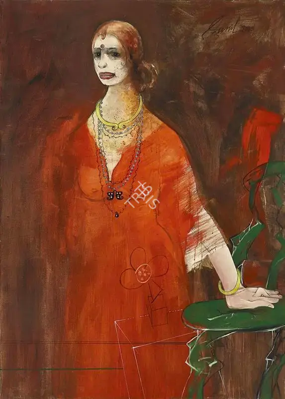 Das, Sunil (Artist). Untitled, 2003 | Painting, AG.Mum/20.06.17, 2017 · Asta Guru