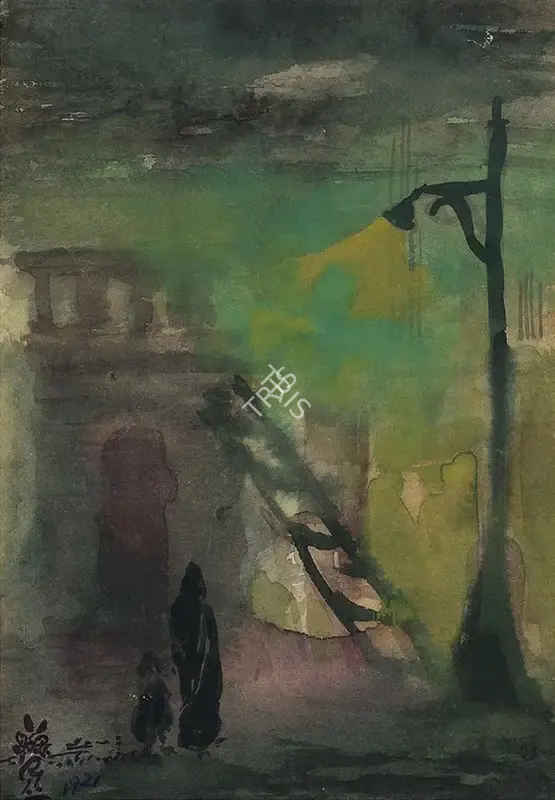 Gaganendranath Tagore (Artist), Untitled, 1921, Painting
